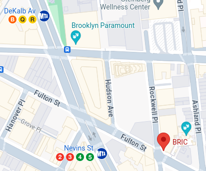 map of BRIC at Fulton and Rockwell